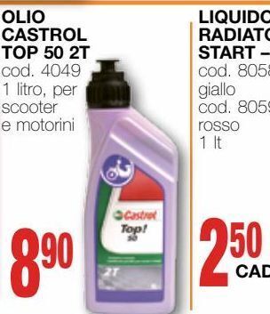 Mondo Brico Olio castrol top 50 2t offerta