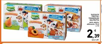 Spazio Conad Succhi di frutta triangolini valfrutta offerta