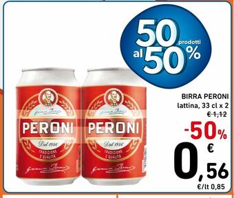 Spazio Conad Birra peroni offerta
