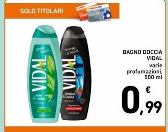 Spazio Conad Bagno doccia vidal offerta