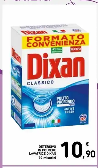 Spazio Conad Detersivo in polvere lavatrice dixan offerta