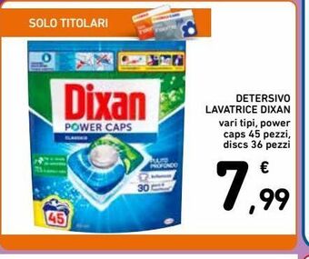 Spazio Conad Detersivo lavatrice dixan offerta