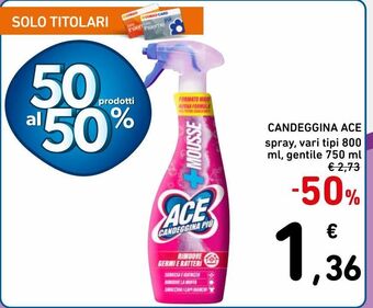 Spazio Conad Candeggina ace offerta