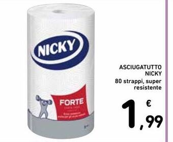 Spazio Conad Asciugatutto nicky offerta