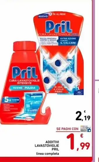 Spazio Conad Additivi lavastoviglie pril offerta