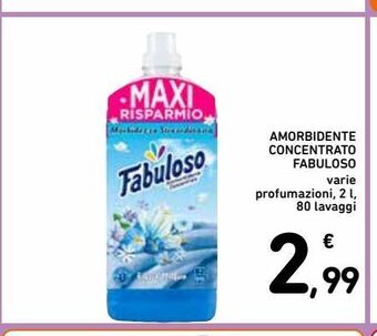 Spazio Conad Ammorbidente concentrato fabuloso offerta