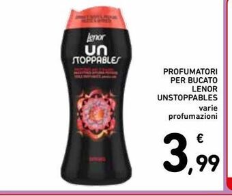 Spazio Conad Profumatori per bucato lenor unstoppables offerta