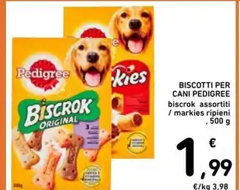 Spazio Conad Biscotti per cani pedigree offerta