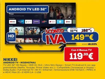 Nikkei android tv - ni32hg7na1