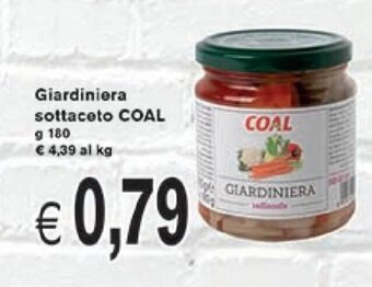 Coal Giardiniera Sottaceto g 180