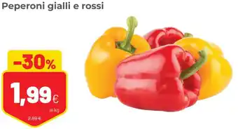 Coop Peperoni Gialli E Rossi offerta