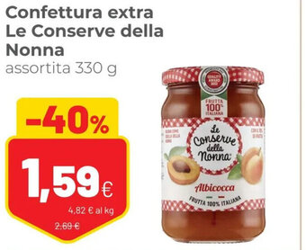 Coop Le Conserve Della Nonna Confettura Extra Assortita 330 g offerta