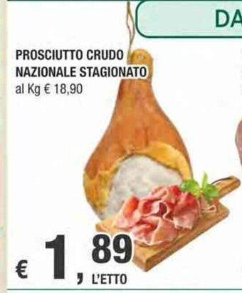 Crai Prosciutto Crudo Nazionale Stagionato offerta