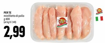 Emi Supermercati Per Te minifiletto di pollo g 400 offerta