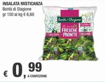 Crai Bontà di Stagione Insalata Misticanza gr 150 offerta