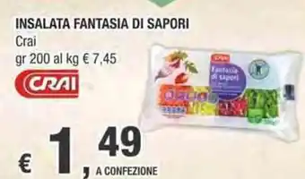 Crai Crai Insalata Fantasia di Sapori gr 200 offerta