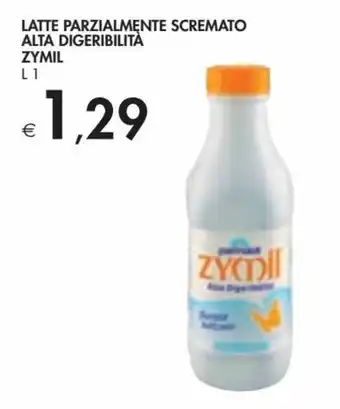 Bennet Zymil Latte Parzialmente Scremato Alta Digeribilità L 1 offerta