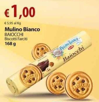 Extra Supermercati Mulino Bianco Baiocchi Biscotti Farciti 168 g offerta