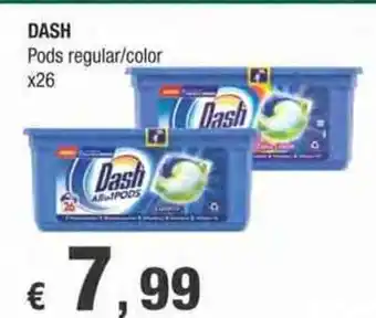 Crai Dash Pods regular/color x 26 offerta