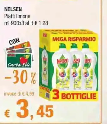 Crai Nelsen Piatti limone 900x3 ml offerta