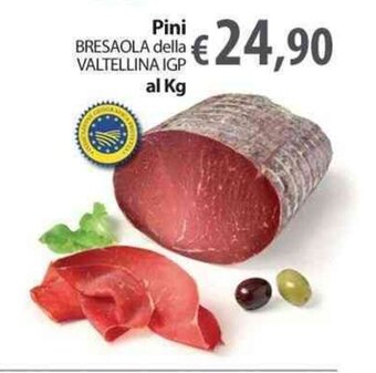 Extra Supermercati Pini Bresaola della Valtellina IGP offerta