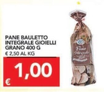 TuoDi Pane Bauletto Integrale Gioielli Grano 400 g offerta