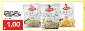 TuoDi Preparato Per Risotto Funghi/ Aspargi/Milanese Curtiriso 175 g offerta