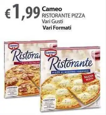 Extra Supermercati Cameo Ristorante Pizza Vari Gusti offerta