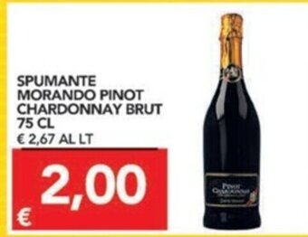 Spumante Morando Pinot Chardonnay Brut 75 cl
