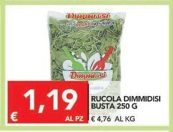 Rucola Dimmidisi Busta 250g