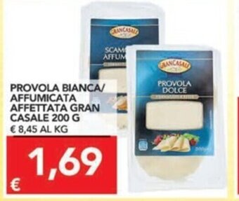 TuoDi Provola Bianca/Affumicata Affettata Gran Casale 200g offerta