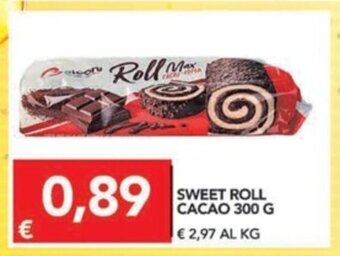 TuoDi Sweet Roll Cacao 300g offerta