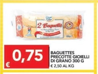 TuoDi Baguettes Precotte Gioielli Di Grano 300g offerta
