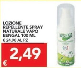 TuoDi Lozione Repellente Spray Naturale Vapo Bengal 100ml offerta