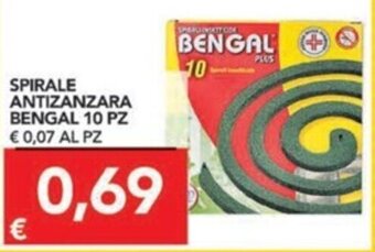 Bengal Spirale Antizanzara 10 Pz
