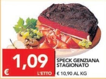 TuoDi Speck Genziana Stagionato offerta
