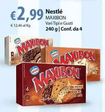 Extra Supermercati Nestlé Maxibon Vari tipi e Gusti 240 g offerta