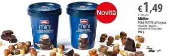 Müller Mini Pepite di Yogurt Nocciola / Bianco ricoperte di Cioccolato 100 g