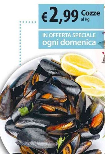 Extra Supermercati Cozze offerta