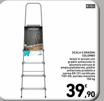Spazio Conad Scala 5 gradini colombo offerta