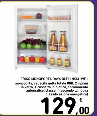 Spazio Conad Frigo monoporta daya dlt11nsm1wf1 offerta