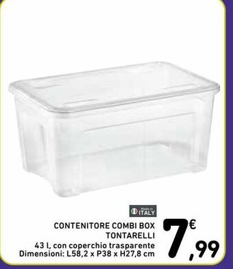 Spazio Conad Contenitore combi box tontarelli offerta