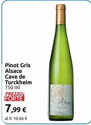 Carrefour Iper Pinot gris alsace offerta