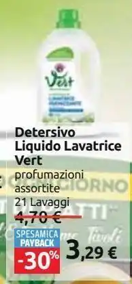 Carrefour Iper Detersivo vert offerta