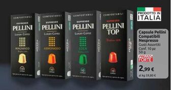 Capsule pellini compatibili nespresso