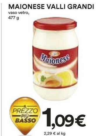 Coop Maionese offerta