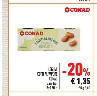 Conad Legumi offerta