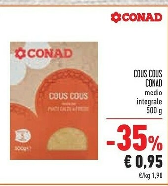 Conad Cous cous offerta