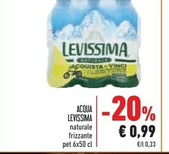 Conad Levissima Acqua offerta
