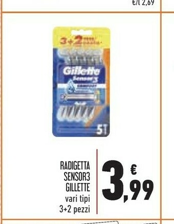 Conad Gillette Rasoio offerta